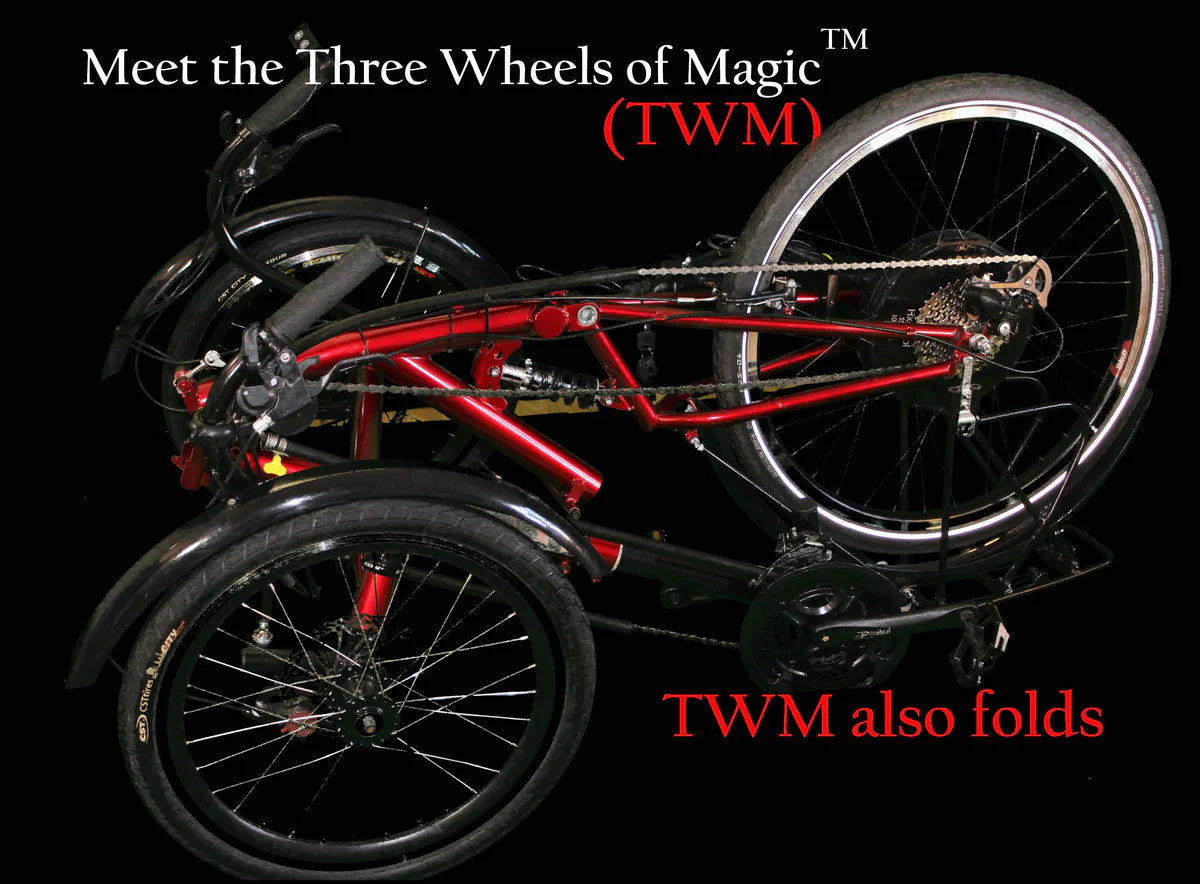 Three Wheels of Magic - All Electric Recumbent Trike